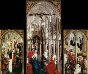 WEYDEN, Rogier van der Seven Sacraments Altarpiece